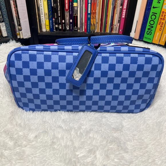 SPRAYGROUND RUGRATS SUSIE CRAYON SHARK MESSENGER TOTE - Picture 4 of 5